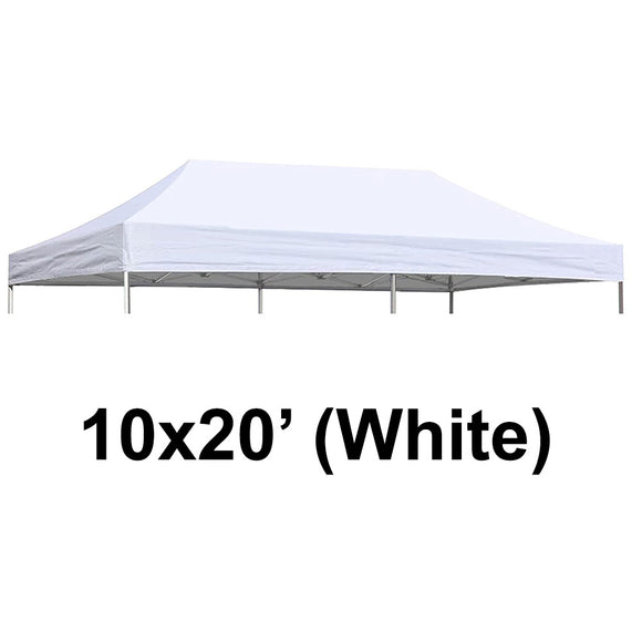 10x20' Canopy Cover, White (CAN-105)