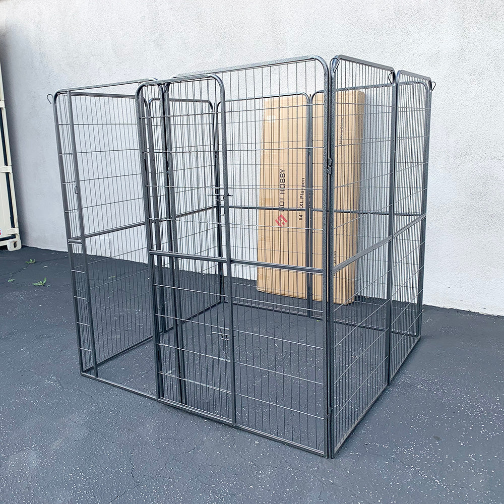 Wire dog outlet playpen