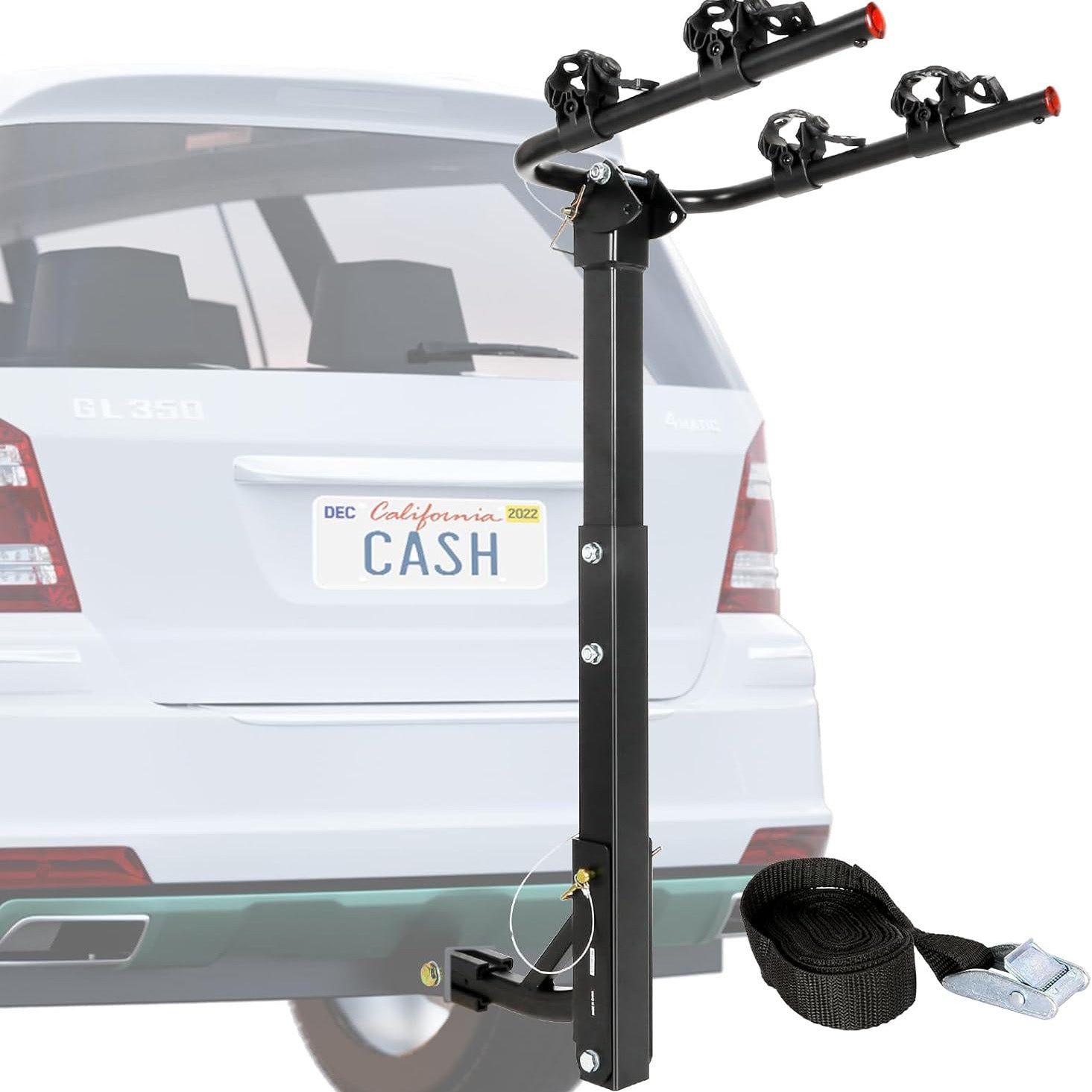 Halfords Advanced Bike Rack For Car Tow Bar 2-Bike Rack Carrier