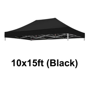 10x15' Canopy Cover, Black (CAN-111)