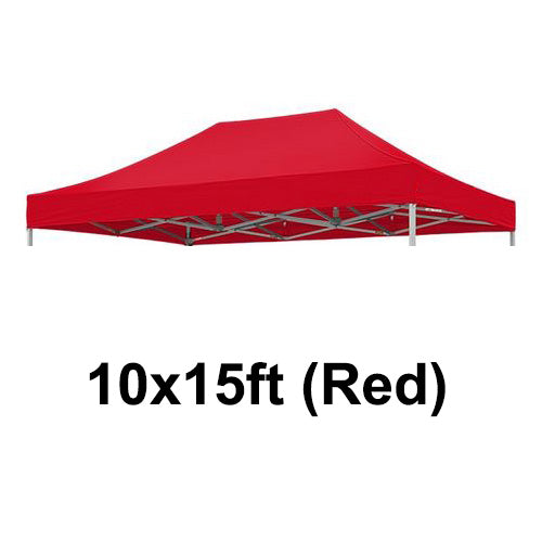 10x15' Canopy Cover, Red (CAN-114)