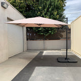 10x10ft Offset Umbrella, Beige (GU-037T)