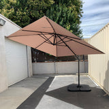 10x10ft Offset Umbrella, Beige (GU-037T)