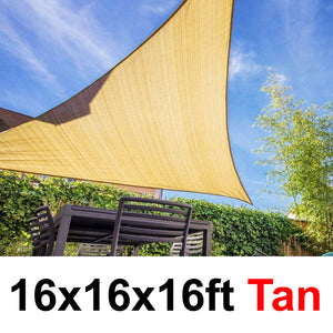 Sail 16x16x16' Triangle, Tan