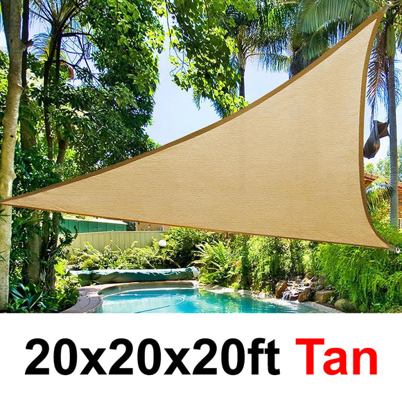 Sail 20x20x20' Triangle, Tan